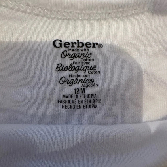 12 month Gerber onesie girl Rudolph reindeer - Picture 7 of 7